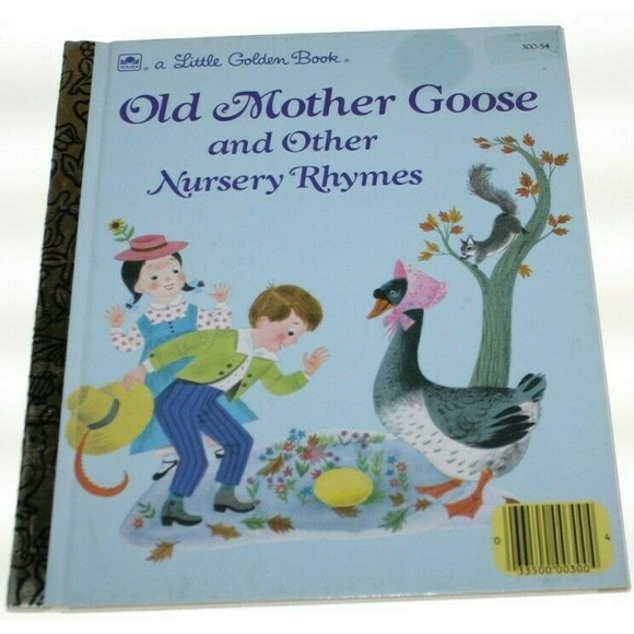 Old Mother Goose and Other Nursery Rhymes Vintage 1988 GUC - Picture 1 of 4